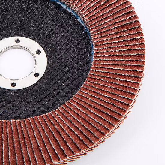 Herramientas abrasivas Hoja de sierra de diamante Rueda de aleta para pulido y pulido para acero inoxidable
